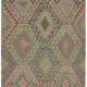 Turkish Handmade Vintage Anatolian Kilim 167 cm x 330 cm