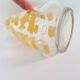 Vintage Yellow Geometric Decor Carafe 60's 70's
