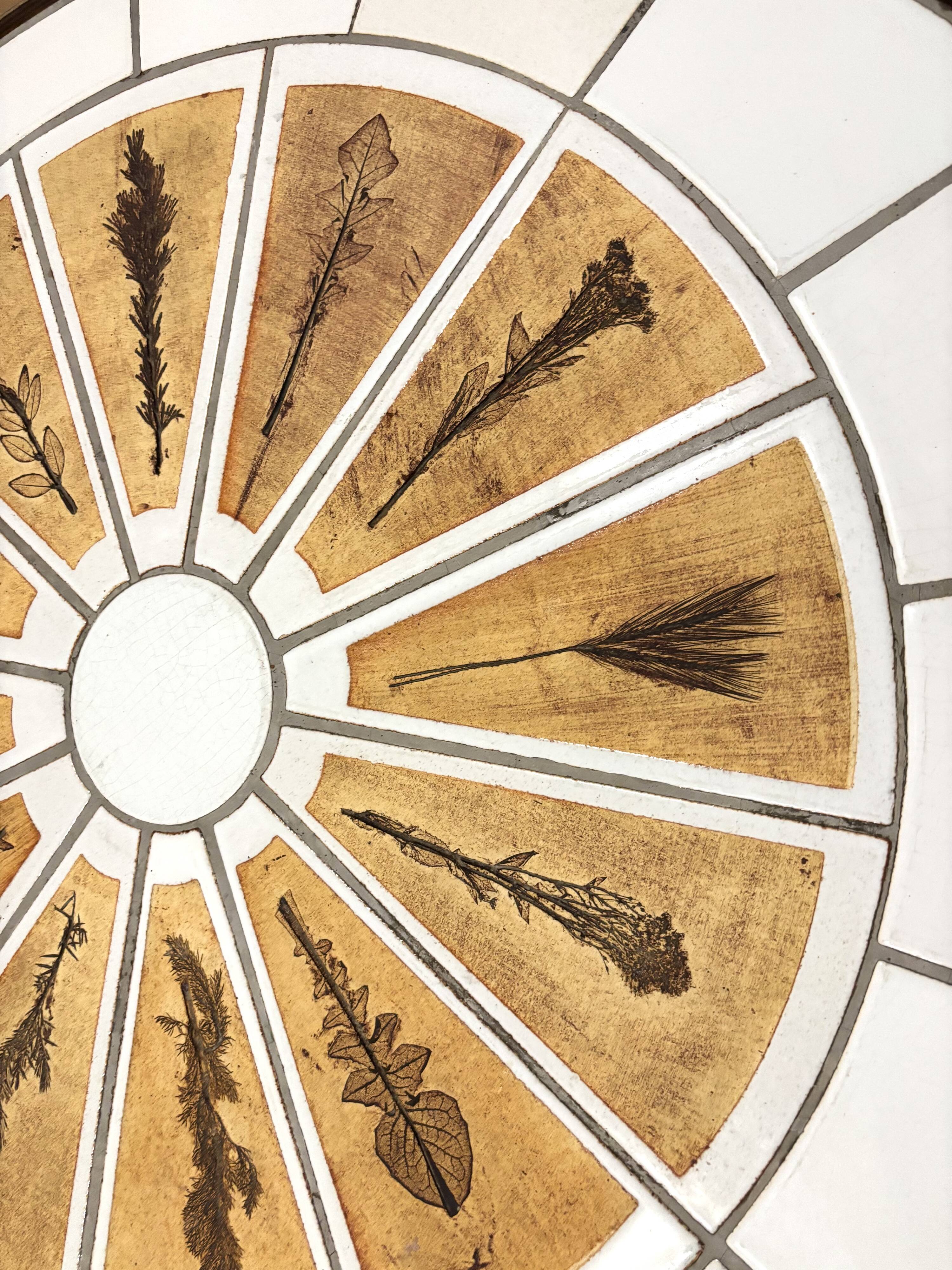 Ceramic coffee table by Roger Capron