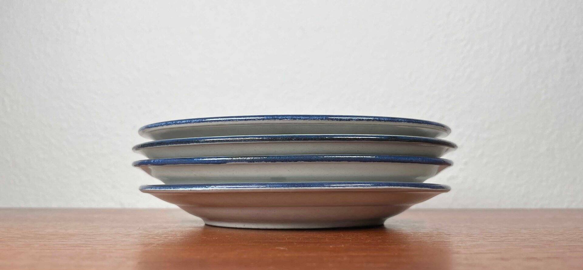 Mid-century German ceramic plates by Ceramano, 1960s, set of 4.