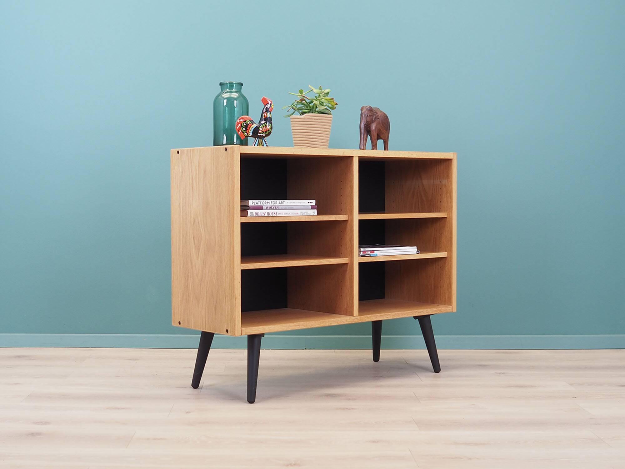 Ash bookcase, Danish design, 1970s, production: Denmark