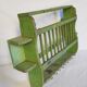Old wall shelf - Burmese teak rack - 62.5 x 11.5 x 40 cm