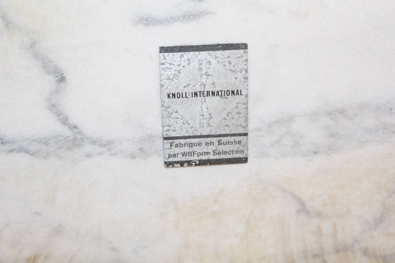 Round table Tulip in Calacatta marble by Eero Saarinen - Ø 107 cm - Knoll