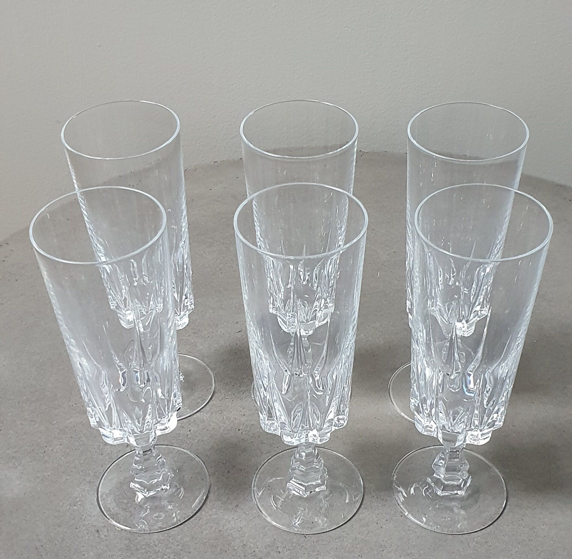 Champagne flutes