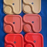 6 GUZZINI designer plates