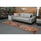 1970s Vintage Turkish Handmade Wool & Cotton Orange Runner Rug 82x340