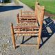 Wood and Rope Armchairs