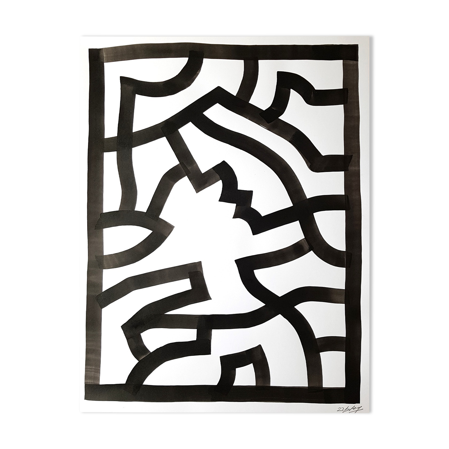 Ink on paper - "Untitled"