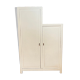 Armoire asymétrique fleur de sel