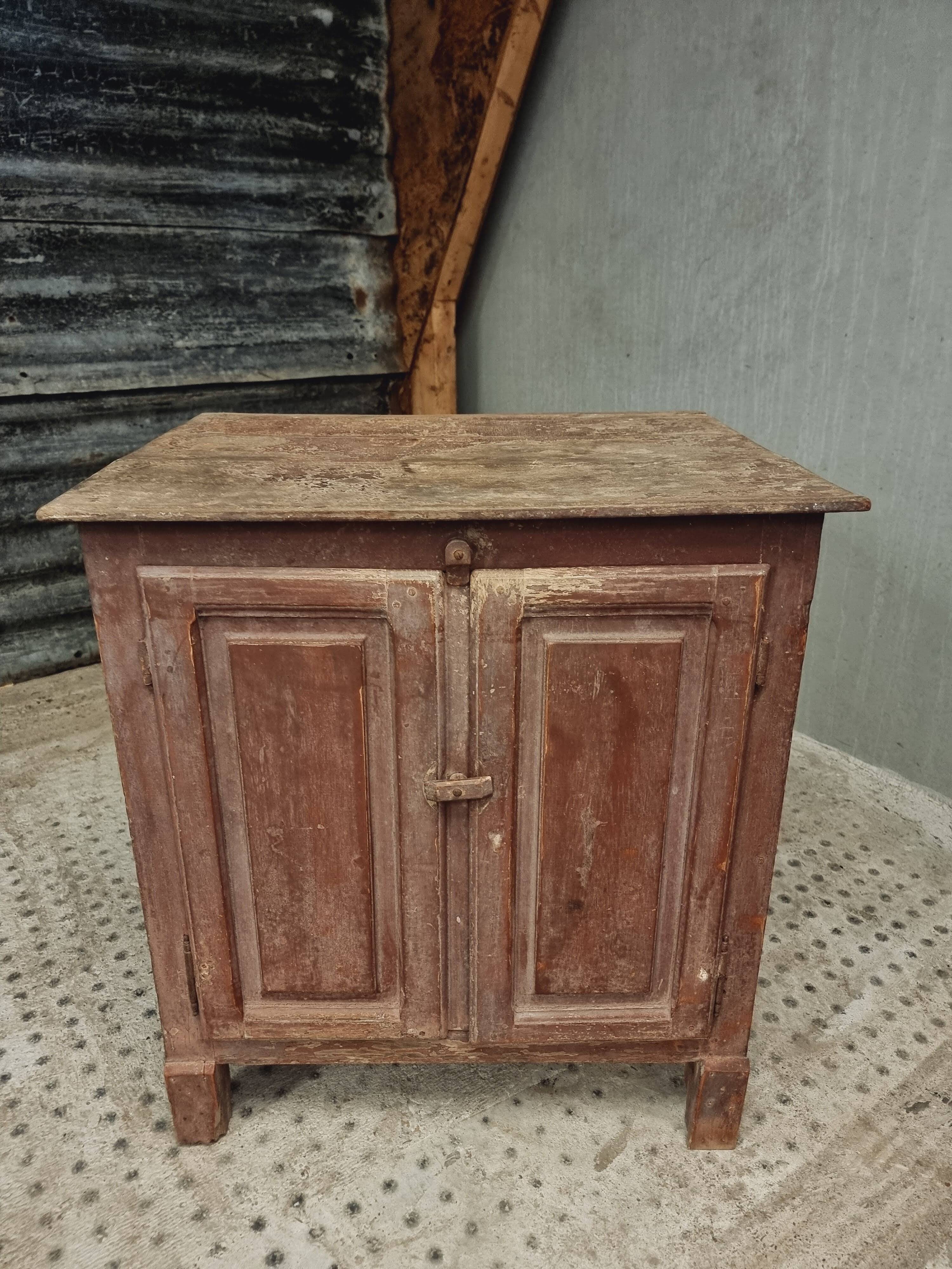 Antique cupboard sideboard ox red oak