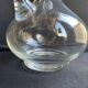 Blown crystal decanter with handle