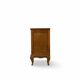 Antique Italian bedside table in solid walnut, 1920s/1930s