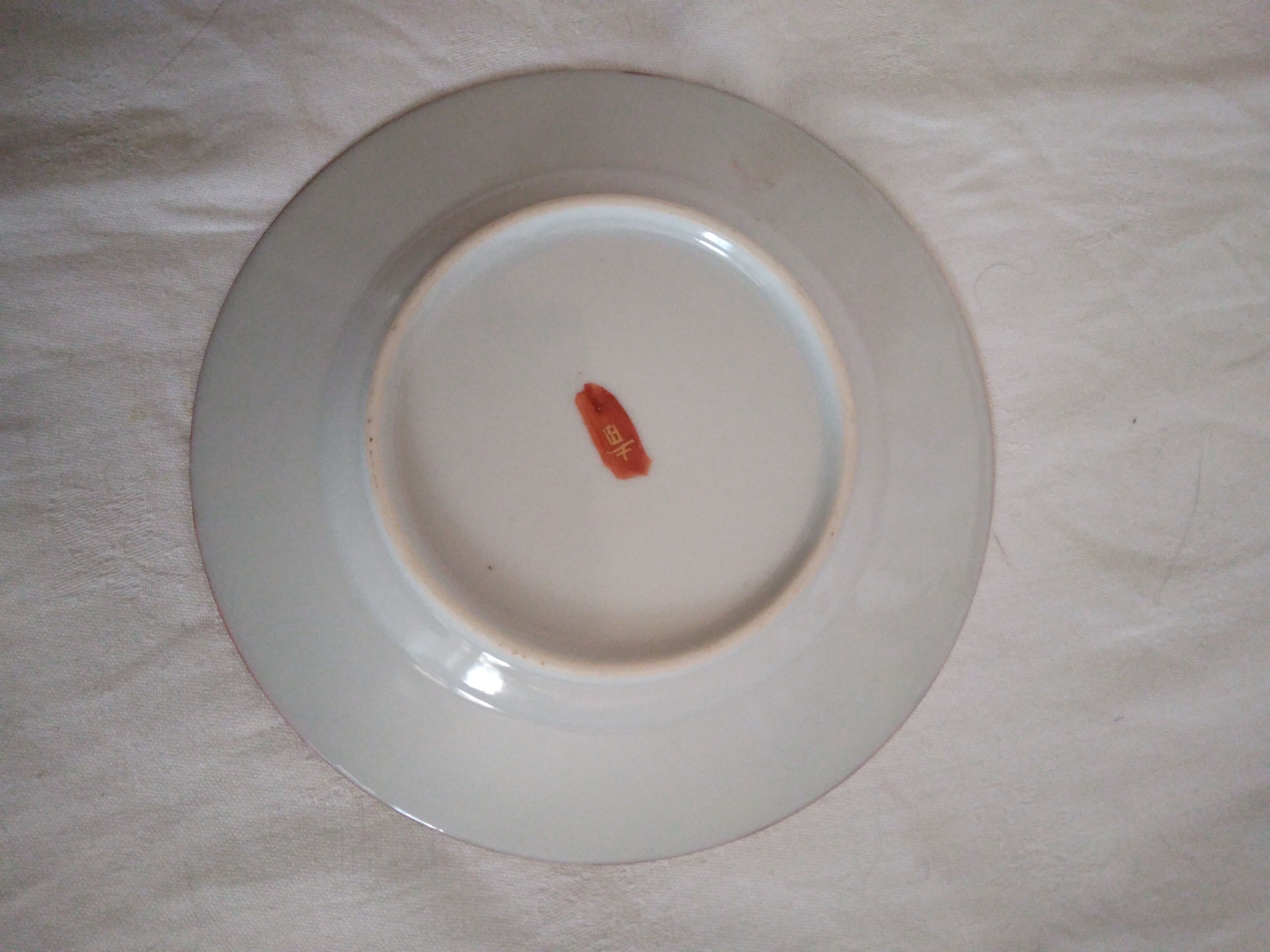 7 porcelain plates 15.5 cm
