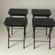 Set of 4 service tables by Artex-Green Corp, 1960s, USA