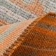 Orange & Green Turkish Runner Rug, 84x368Cm