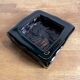 Cobalt blue square glass bowl - Augustsson design for Ru.