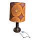 Vintage lamp with retro shade
