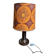Vintage lamp with retro shade