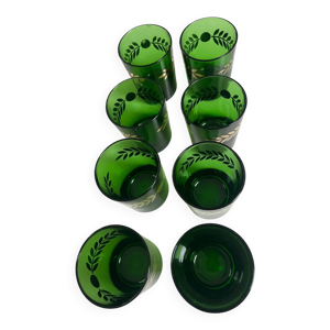 8  verres à eau en verre - directoire