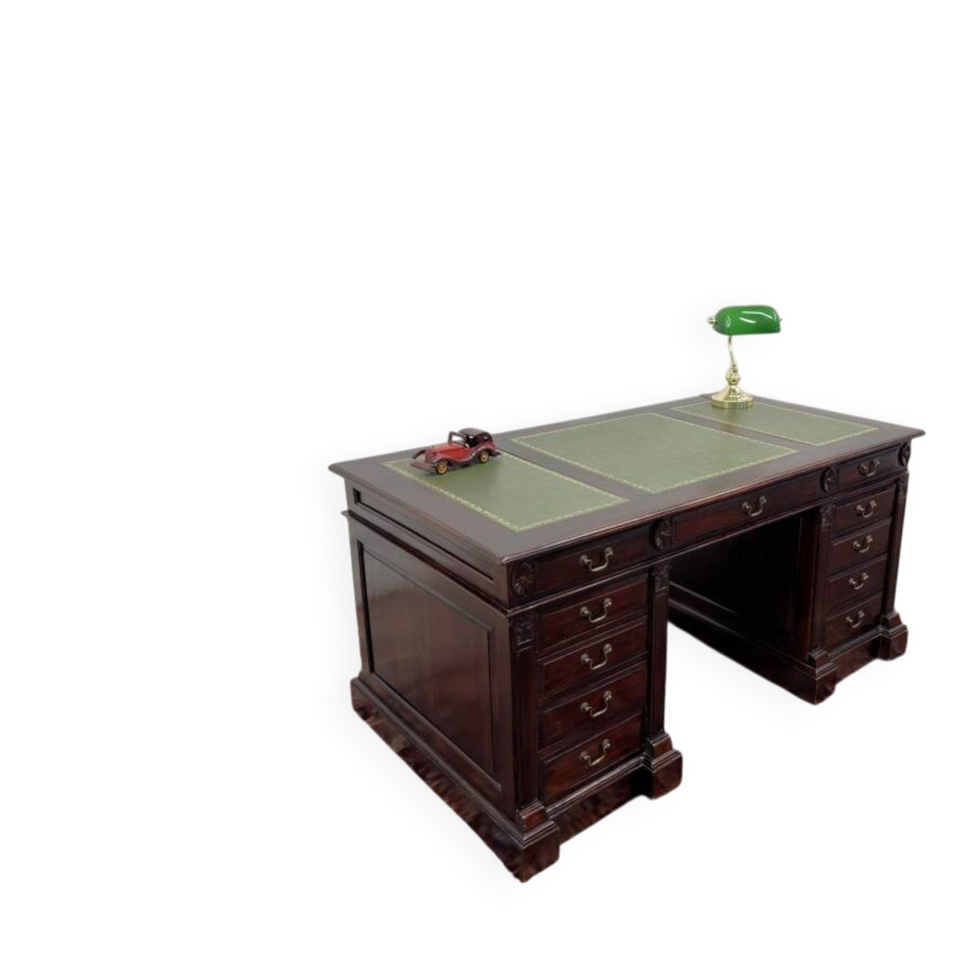 Classic English Chesterfield Desk
