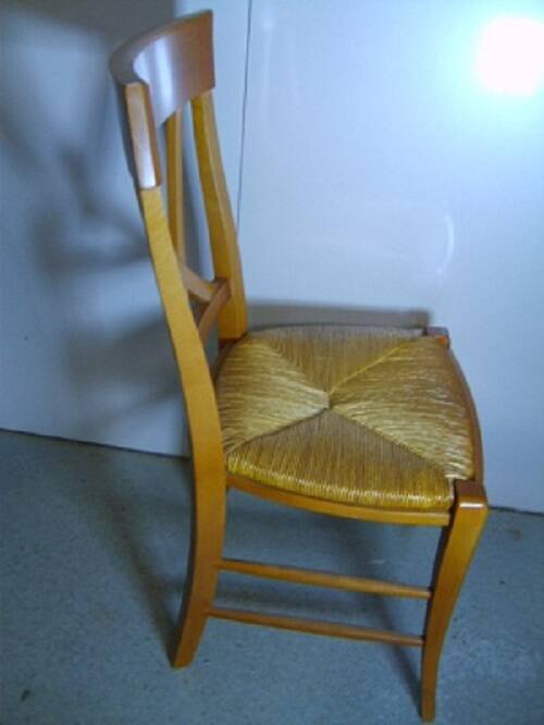 Beech cross chair, work chair