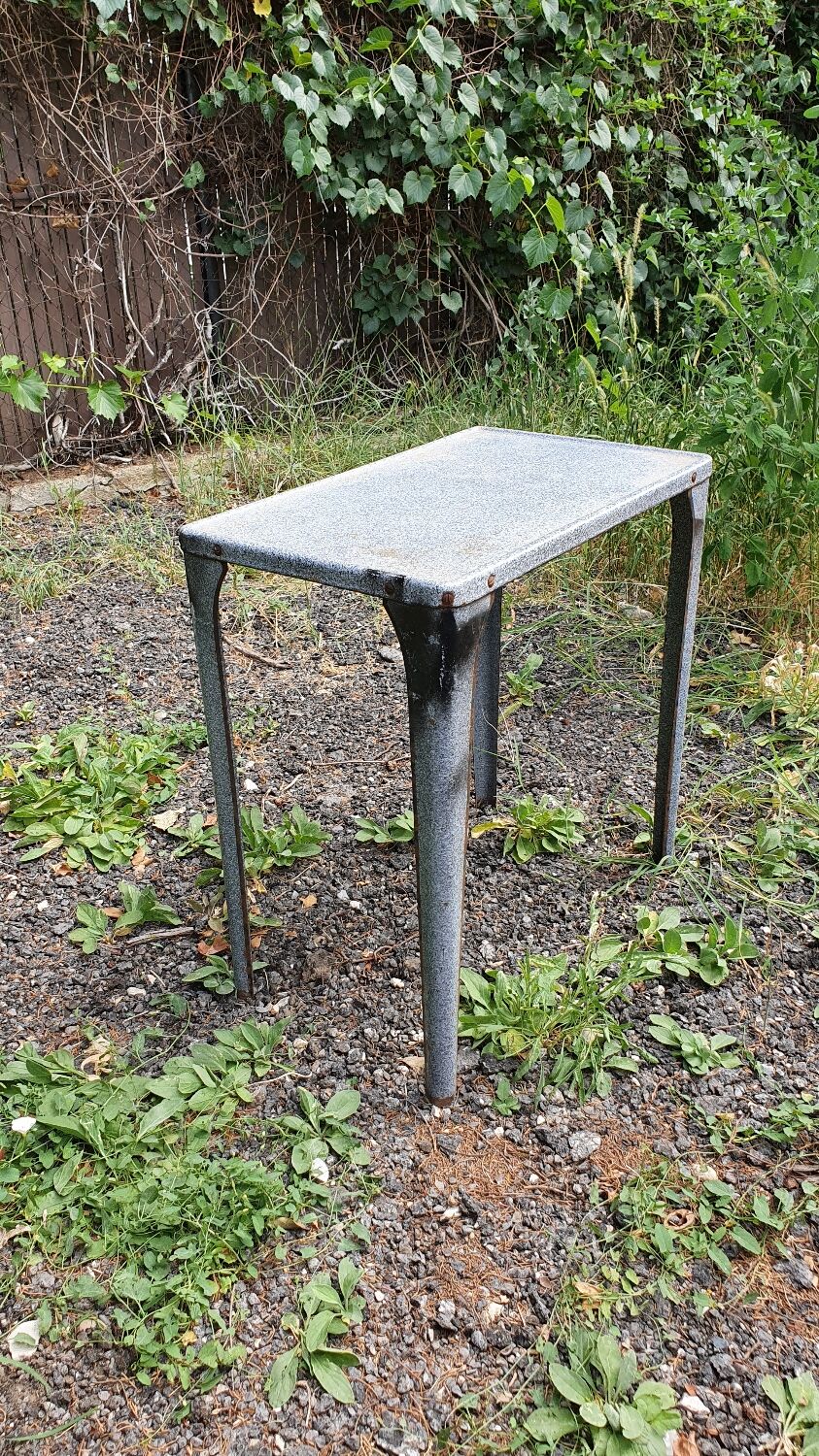 Table métal camping