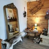 Louis Philippe mirror 151 x 84 cm pediment