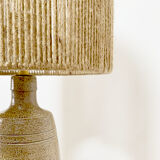 Sandstone lamp and jute string