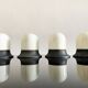 Set of 4 lamps artemide, italy 1970s