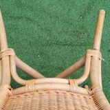 Rattan armchair