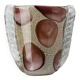 Vintage Murano glass vase, style E. Barovier, Italy, 20th Century