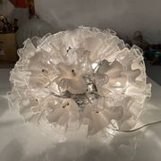 Large Venetian Murano Glass Ceiling Light Flushmount
