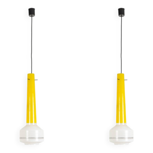 Paire de suspensions - bicolore