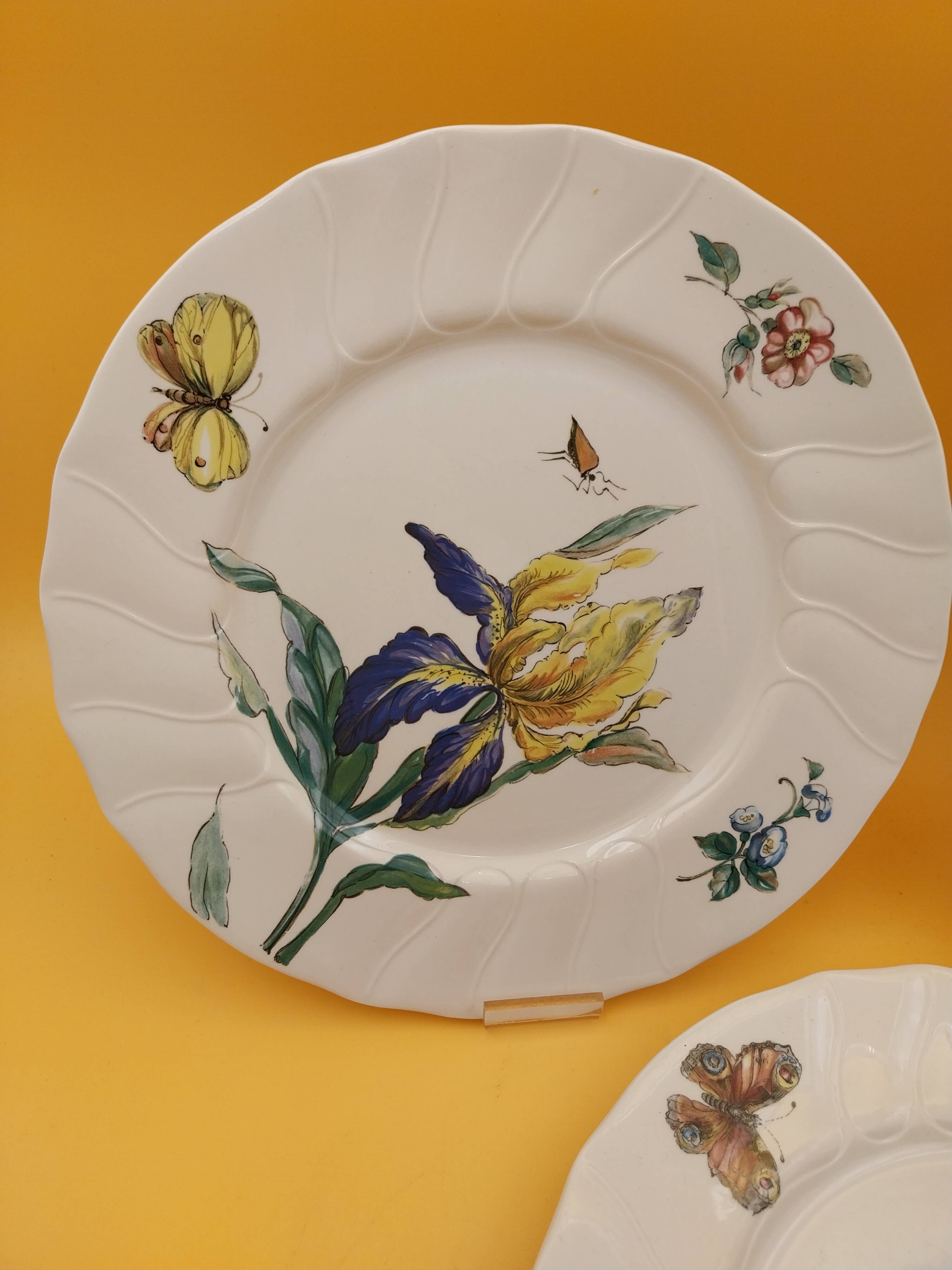 5 flat plates Villeroy Boch model Bouquet ø 26 cm