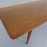 Teak Coffee Table by Peter Hvidt & Orla Mølgaard-Nielsen for Cado, 1960s