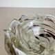 Murano Glass 1,1kg "FLORAL" Bowl Element Shell Ashtray Murano, Italy 1970s