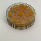 Set of 6 vintage coasters