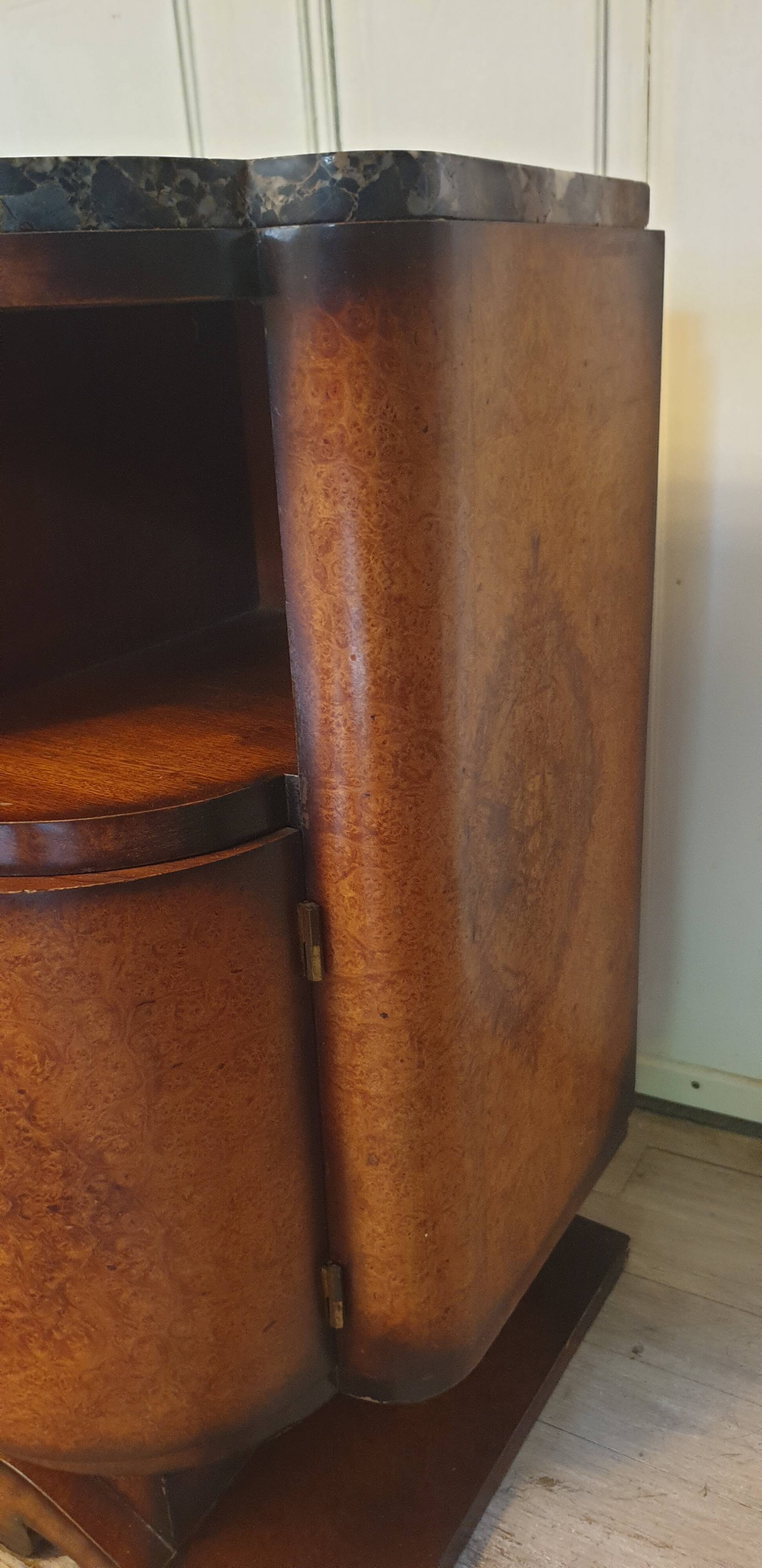 Art deco bedside table