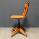 Chaise de bureau hêtre par Albert Stoll années 1940