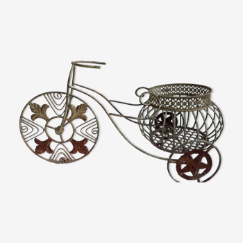 Porte plante plante bicyclette