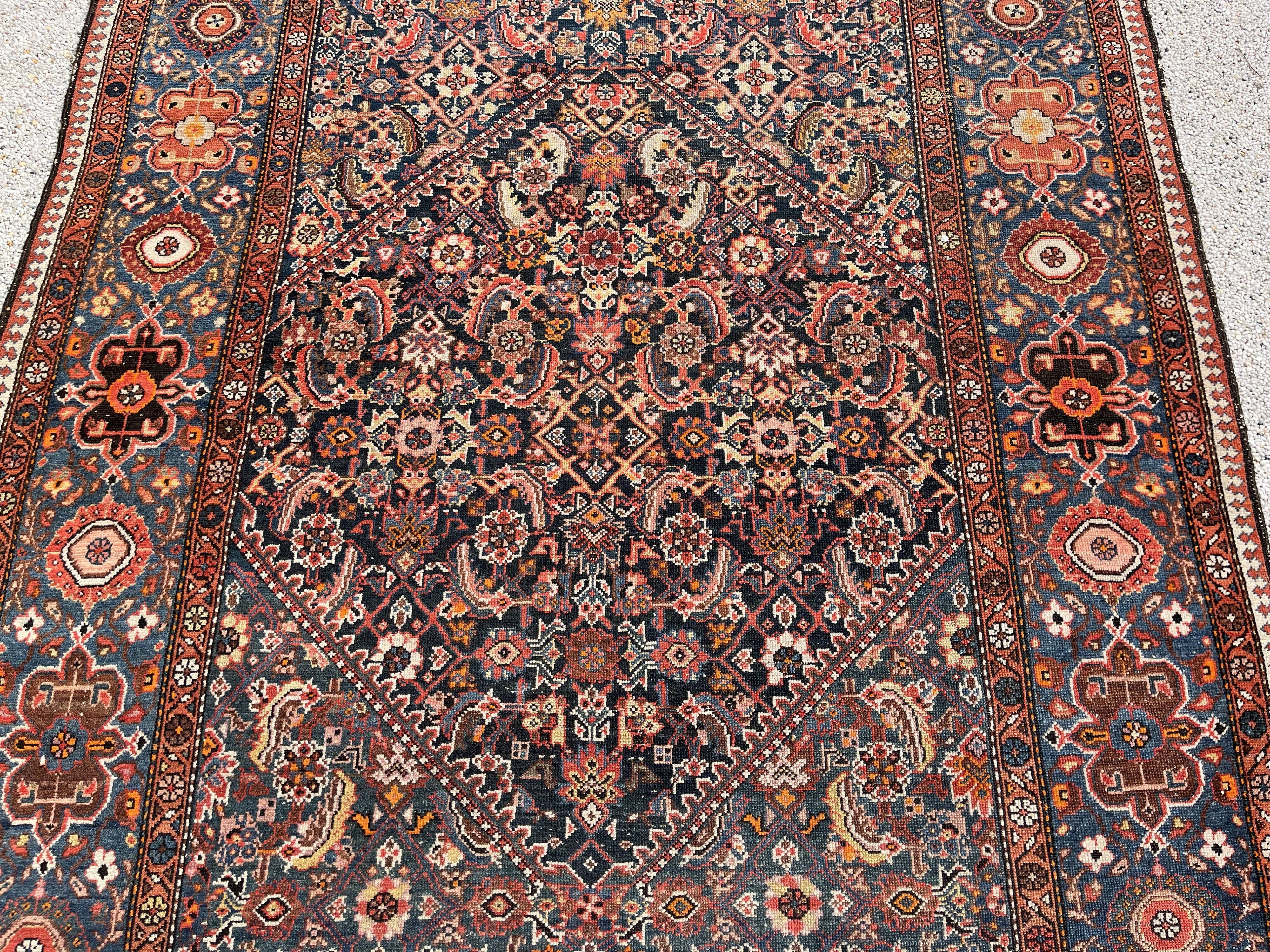 Antique Persian carpet Bakhtiari