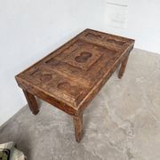 Savoyard folk art coffee table