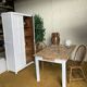 Farm table raw top