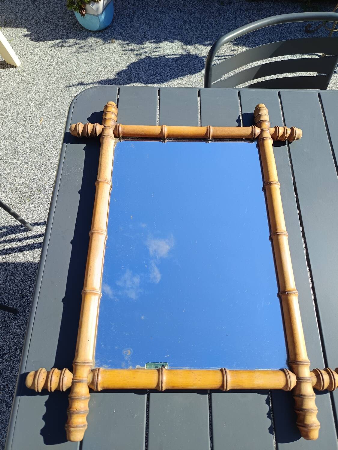 Bamboo mirror