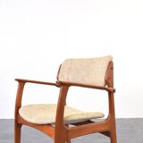 Teak Dining Chair by E. Buch for O.D. Møbler, 1960s