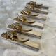 Golden and silver knife holders 80s