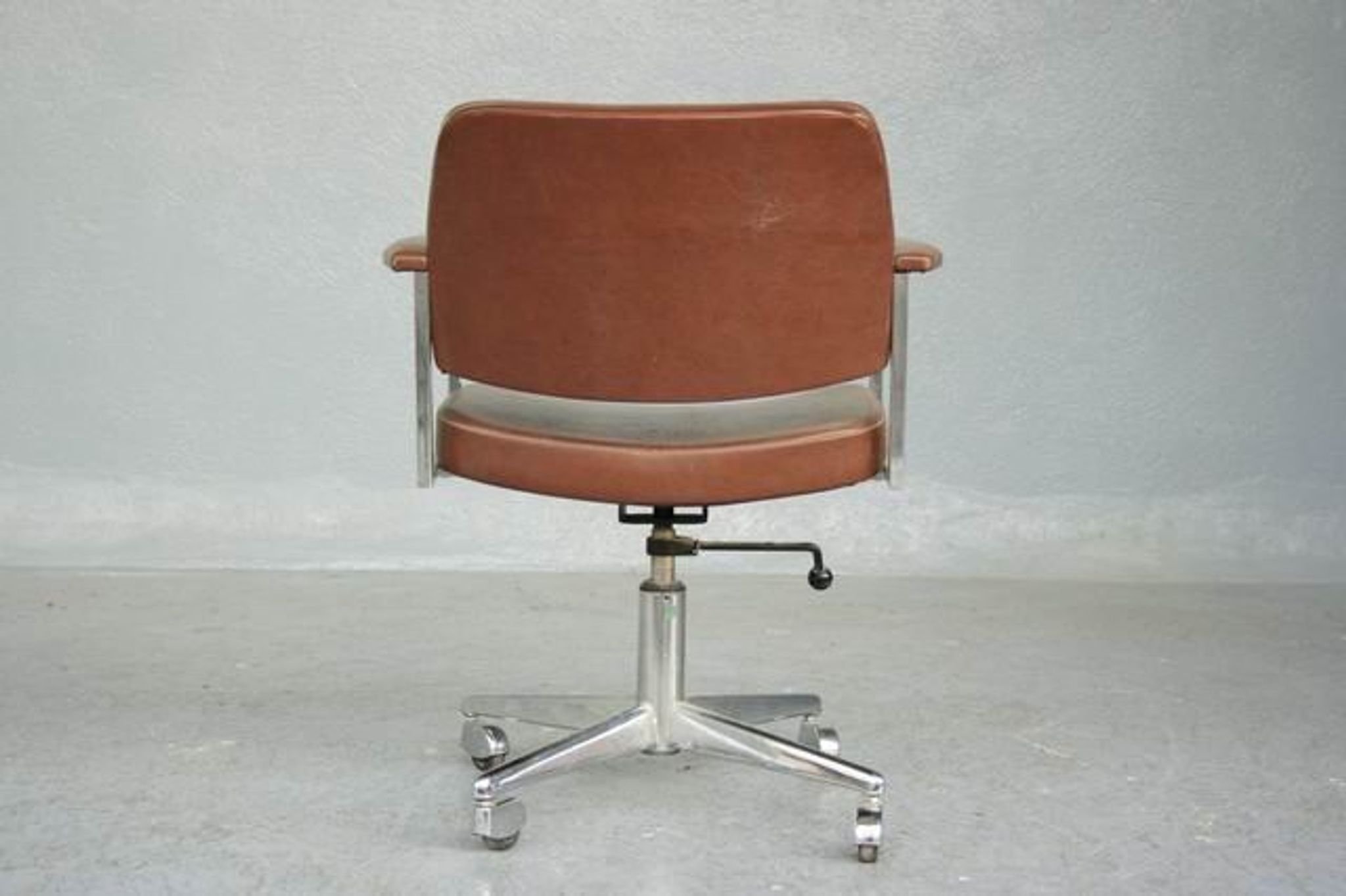 1960 good condition leather Executive Chair