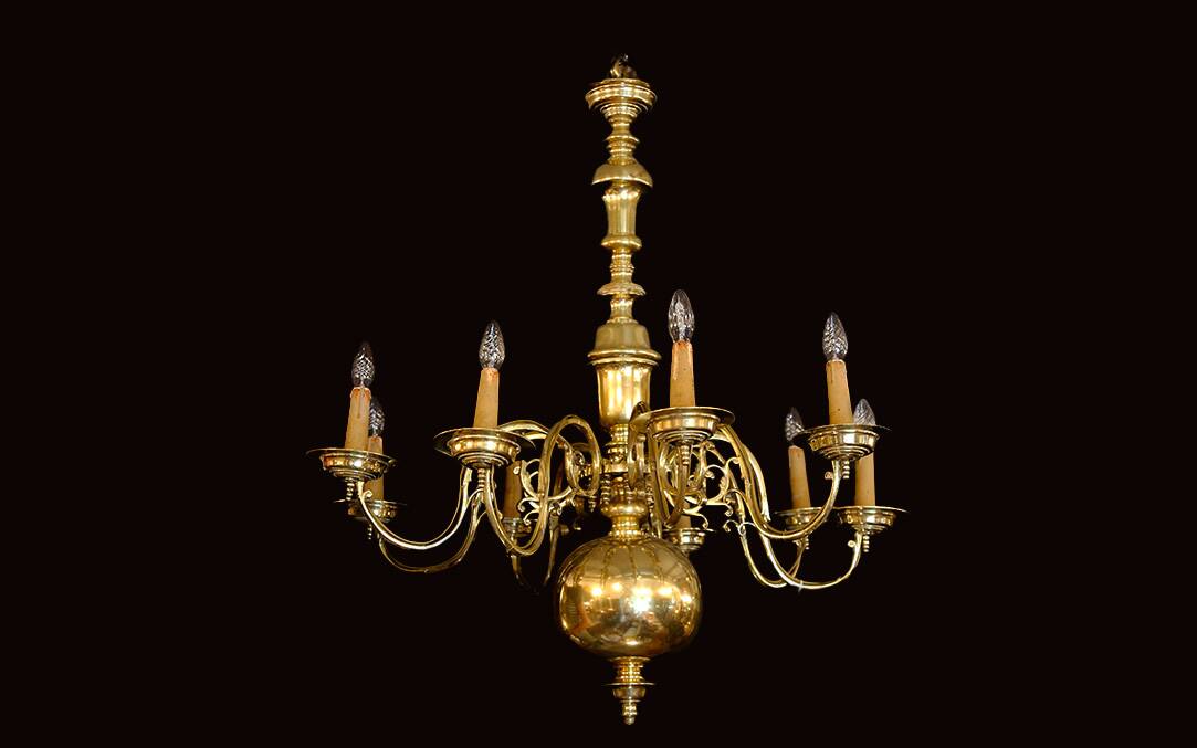 Lustre hollandais XVIIIᵉ siècle