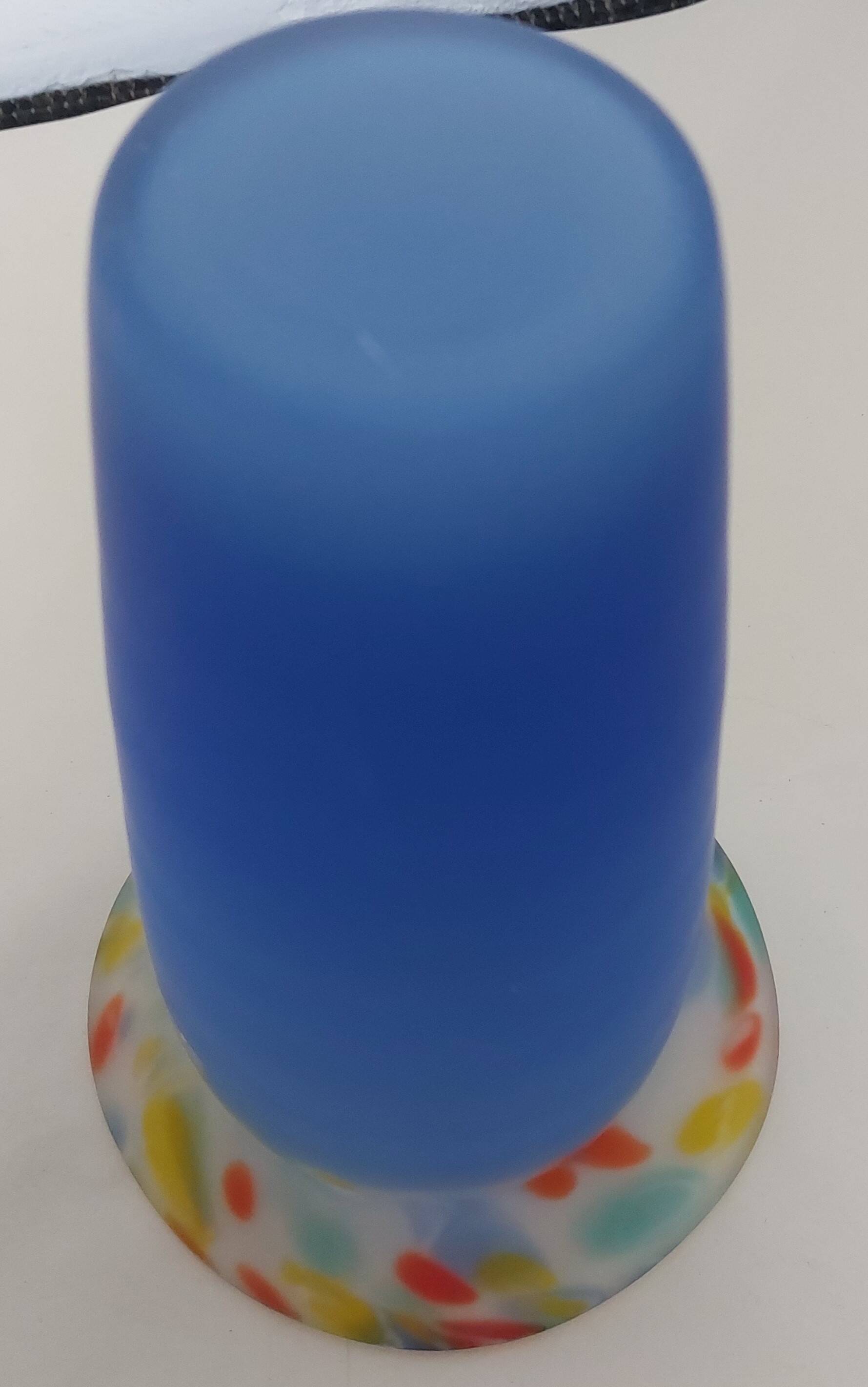 Glass paste vase