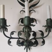 Wall lamp iron and sheet metal